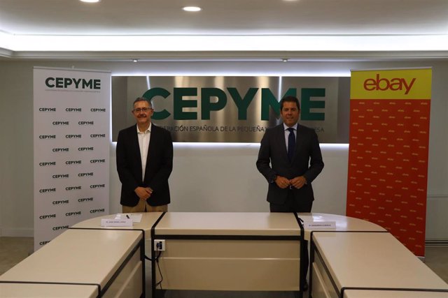 Firma del acuerdo entre eBay y Cepyme para apoyar a la pymes españolas
