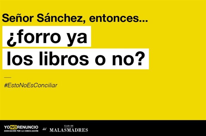 Malasmadres pide al Gobierno una vuelta al colegio "segura" y un plan de conciliación