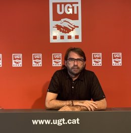 El secretario general de UGT de Catalunya, Camil Ros.