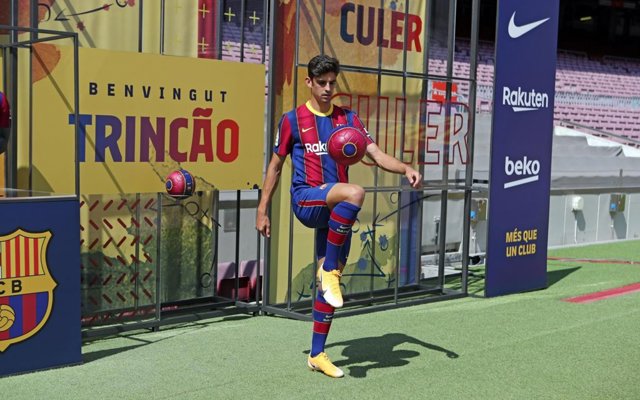 Francisco Trincao, presentado en el Barcelona