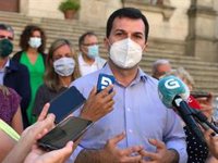 G.Caballero acusa al PP de "abandonar cualquier código moral" tras el acuerdo para la moción de censura en Viana do Bolo