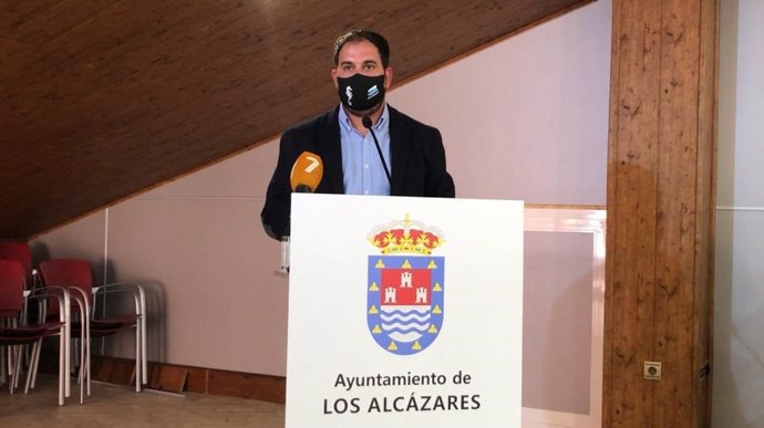 El alcalde de  Los Alcázares, Mario Pérez Cervera