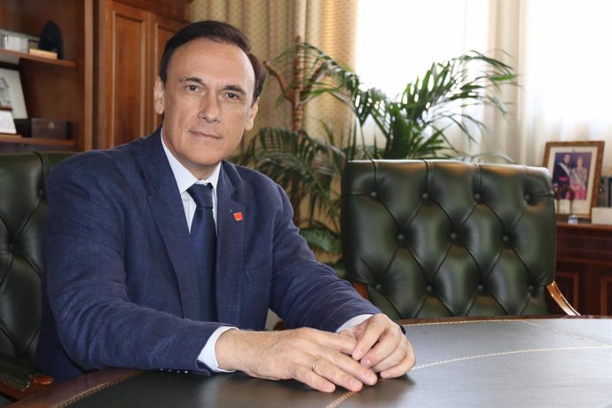 El president de la Conferncia de Rectors d'Universitats Espanyoles (CRUE), Juan Carlos Gómez Villamandos