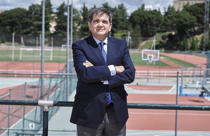Joaquín de Arístegui, Director General de Deportes del CSD en las instalaciones del Consejo en Madrid