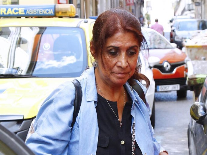 Lourdes Ornelas, en una imagen de archivo por las calles de la capital