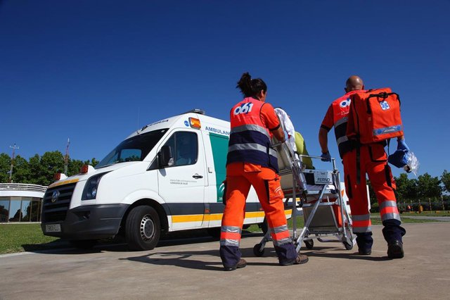 Equipo de coordinación avanzada del 061 en Úbeda.