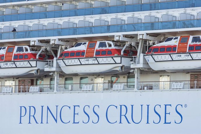 El crucero 'Diamond Princess' en Japón