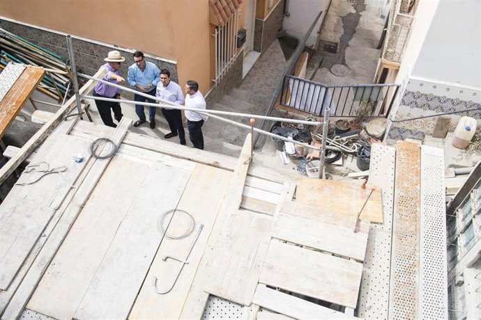 Visita a las obras de la Diputación en Terque