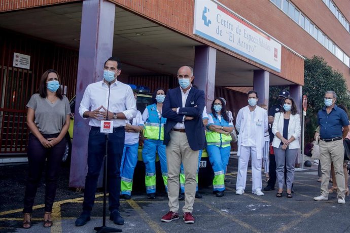 El vicepresidente, consejero de Deportes y Transparencia y portavoz del Gobierno regional, Ignacio Aguado