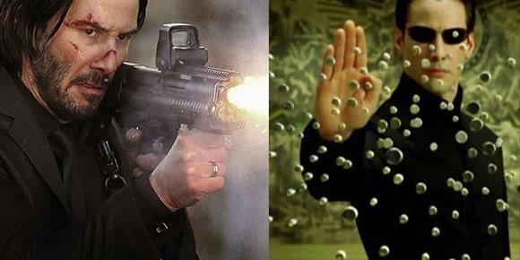 1. ¿Quién ganaría en un combate, John Wick o Neo de Matrix? Keanu Reeves lo tiene claro