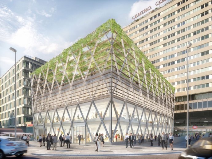 Edificio Axis de Madrid.