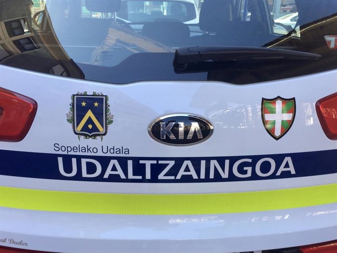 Vehículo de la Policía local de Sopela (Bizkaia)