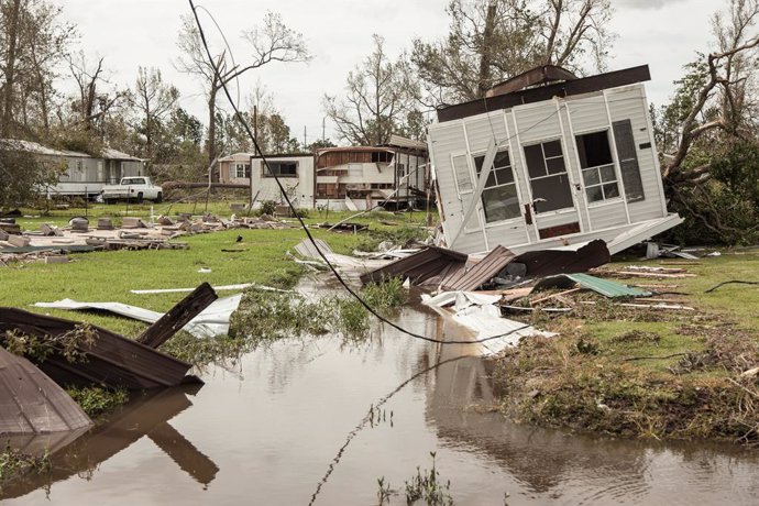 Clima.- Aumentan a seis los muertos en Luisiana por el paso del ciclón 'Laura'