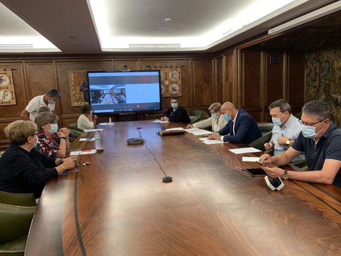 El alcalde de León, José Antonio Diez, preside la Junta de Gobierno Local de este viernes.