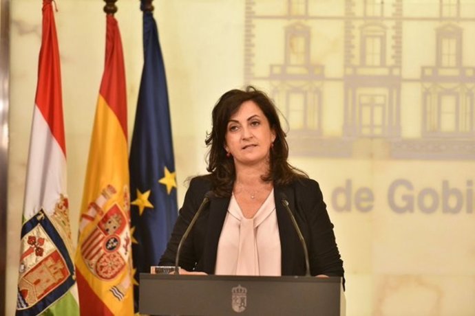 La presidenta del Gobierno riojano, Concha Andreu