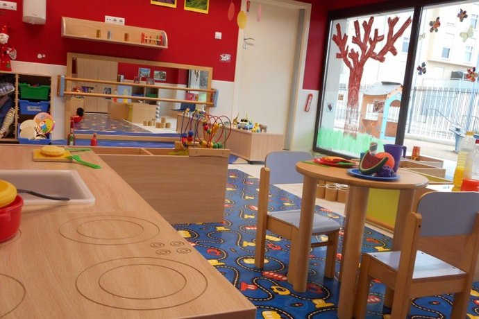 Interior de una escuela infantil