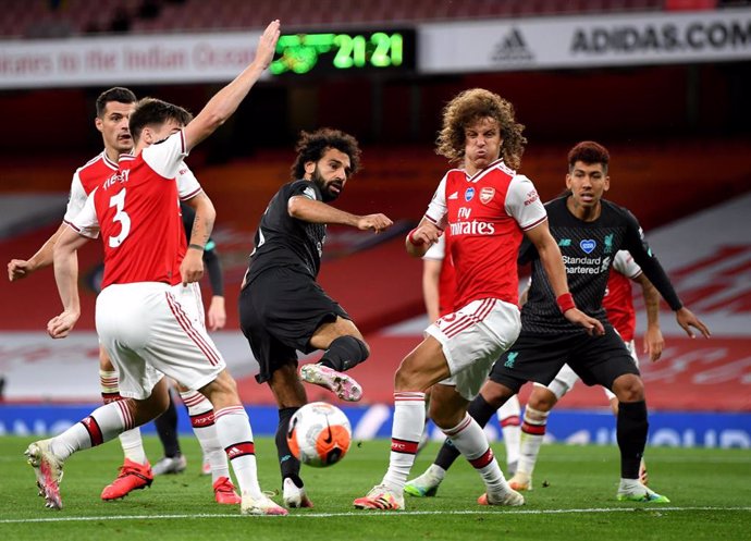 Liverpool y Arsenal se enfrentan el pasado mes de julio en el Emirates
