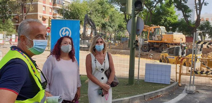 El Ayuntamiento culmina la sustitución del 65% de los colectores de la obra de Ronda Tejares