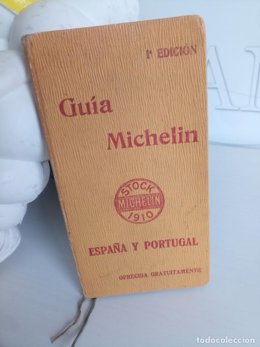 Ejemplar de la guía Michelin de España y Portugal de 1910 a la venta en todocoleccion