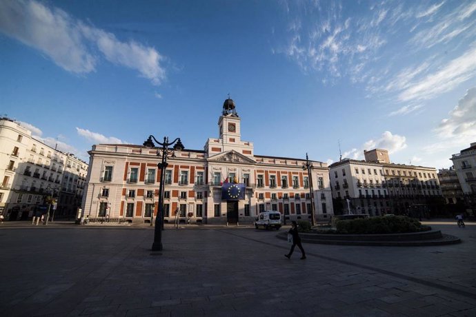 El edificio de la Comunidad de Madrid en la Puerta del Sol.