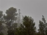 El cap de fibló y las tormentas dejan sin electricidad durante varias horas a localidades de la sierra de Tramuntana