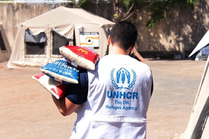 Roraima, paso de desplazados venezolanos a Brasil.