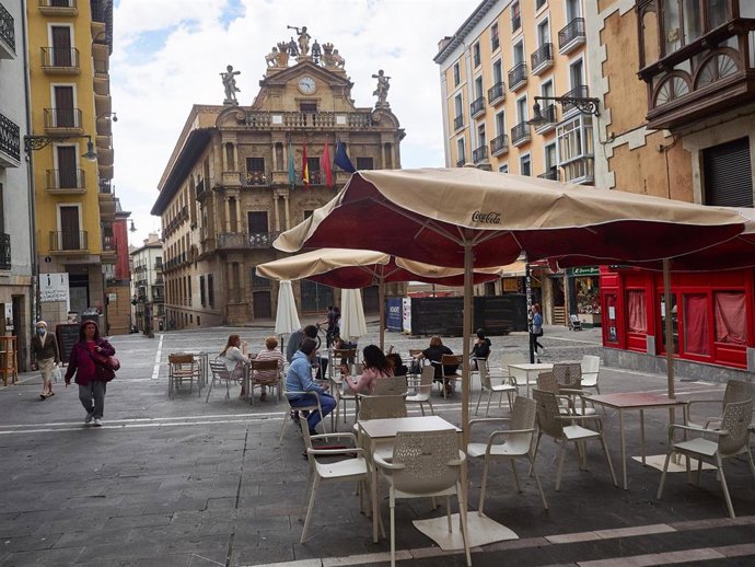 Plaza Consistorial de Pamplona.