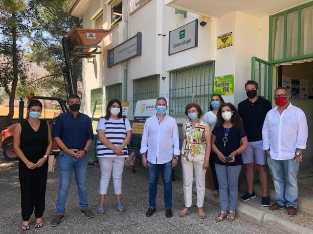 Educación invierte 75.000 euros para adaptar los IES de Mancha Real (Jaén) a los protocolos Covid