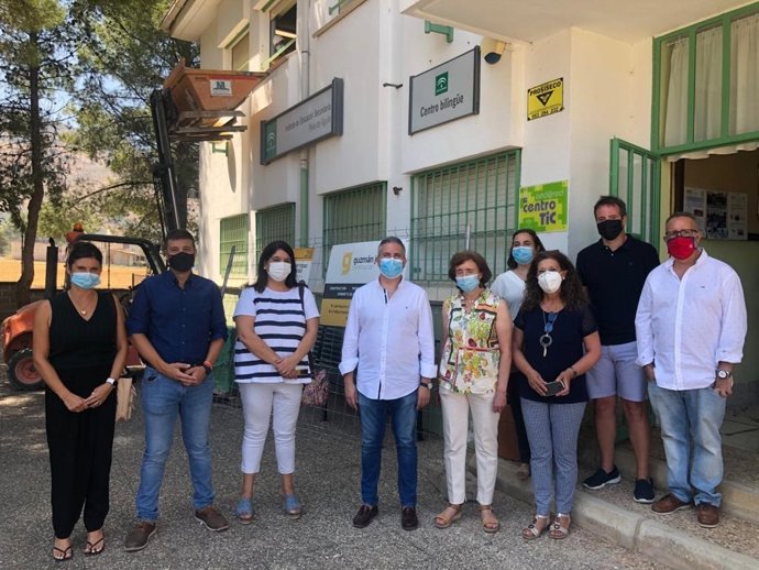 Educación invierte 75.000 euros para adaptar los IES de Mancha Real (Jaén) a los protocolos Covid