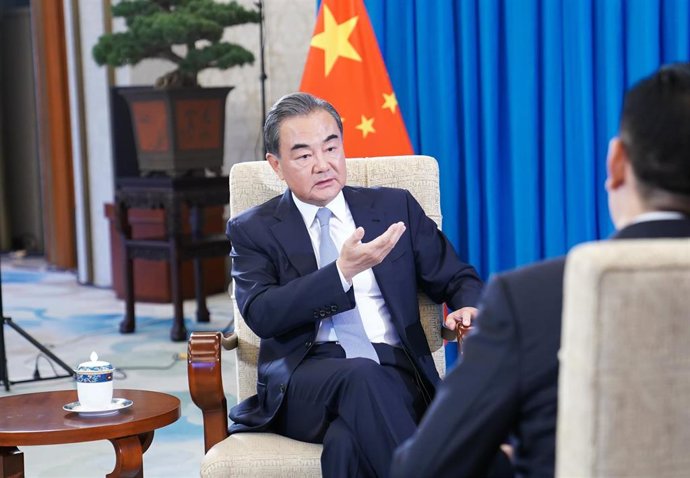 El ministro de Asuntos Exteriores de China, Wang Yi.