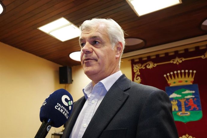 El presidente del Cabildo de El Hierro, Alpidio Armas