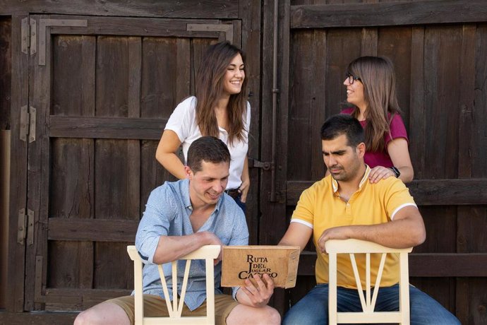 Cuatro jóvenes de Coca (Segovia) han desarrollado una aplicación para dar a conocer el patrimonio culturla del municipio.