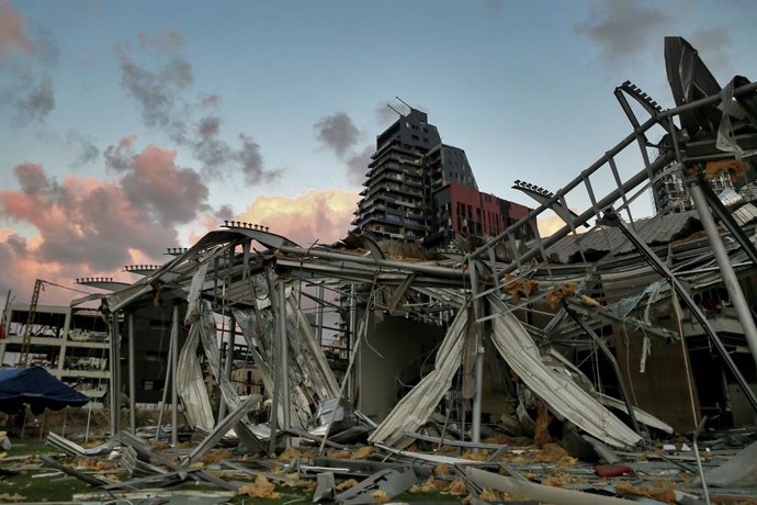 Líbano.- La explosión de Beirut provocó daños físicos por hasta 4.600 millones d