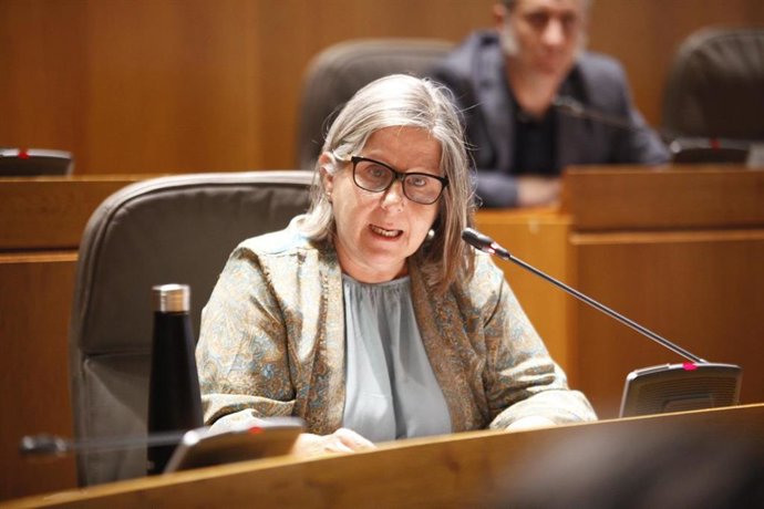 La diputada de Ciudadanos en las Cortes de Aragón Beatriz García.