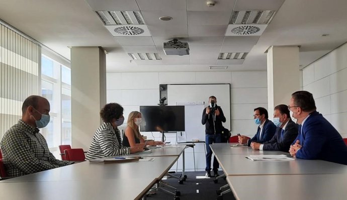 Reunión de la Consejería de Cultura y el Ayuntamiento de Oviedo