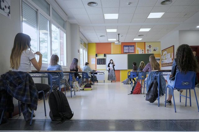 Alumnos de 2º de Bachillerato del Colegio Alameda de Osuna