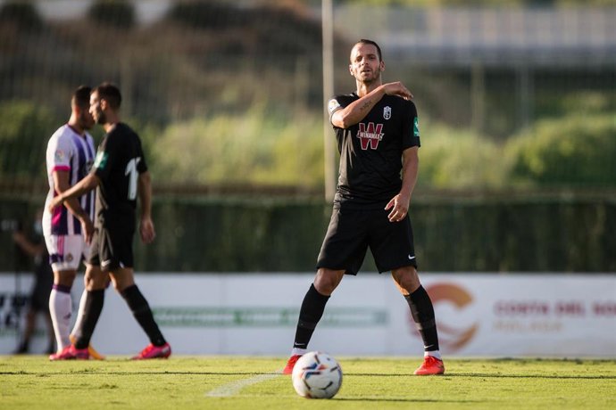 Roberto Soldado en un amistoso del Granada