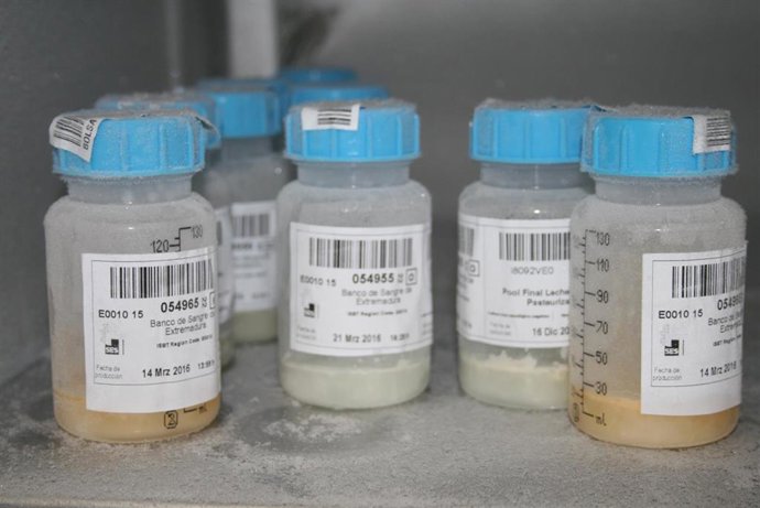 Donaciones recogidas por el Banco de Sangre de Extremadura