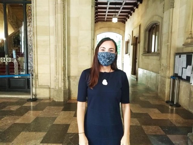 La portavoz de Cs en el Consell de Mallorca, Beatriz Camiña.