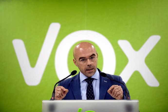 El miembro del Comité Ejecutivo Nacional de Vox y portavoz del Comité de Acción Política, Jorge Buxadé