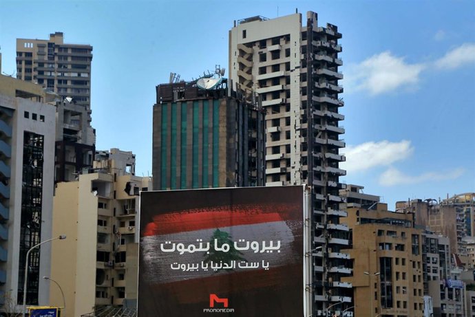 Daños causados por las explosiones en el puerto de Beirut