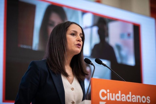 La presidenta de Ciudadanos, Inés Arrimadas.
