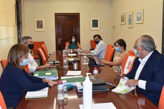 Reunión de los delegados territoriales de la Junta en Jaén.