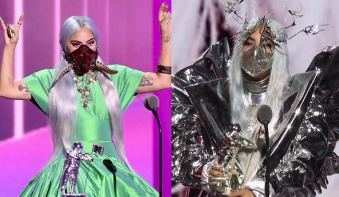 Lady Gaga en  los MTV VMAs 2020