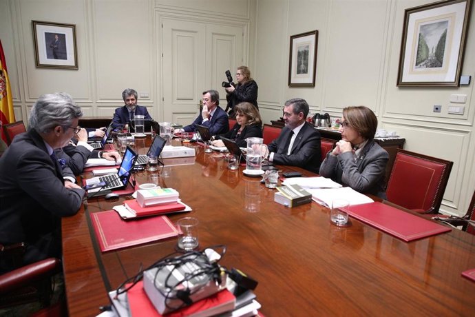 Carlos Lesmes preside la primera reunión de la Comisión Permanente del CGPJ tras su renovación