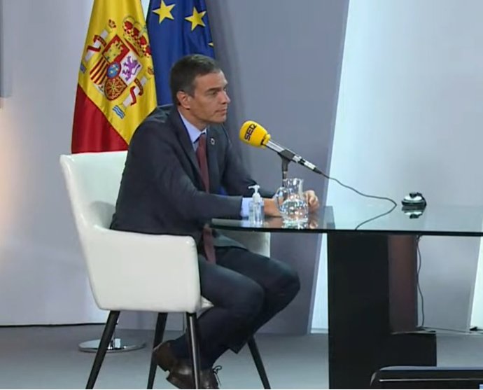 Entrevista al presidente del Gobierno, Pedro Sánchez