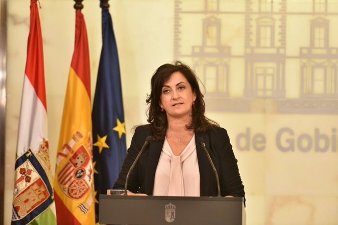 La presidenta del Gobierno riojano, Concha Andreu