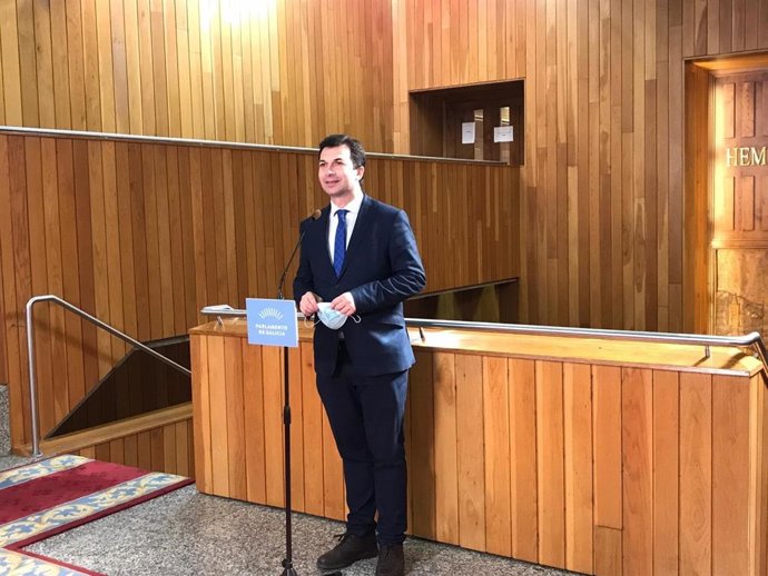 Gonzalo Caballero, secretario xeral del PSdeG y portavoz del grupo parlamentario socialista.