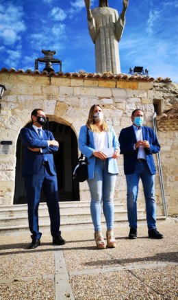 (Imagen De La Presentación Del Videomapping Que Se Proyectará En El Cristo El Día De San Antolín).