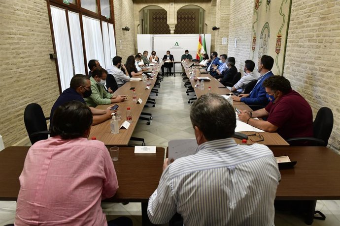 Sevilla.- El Ayuntamiento de La Puebla ve "constructiva" la reunión por el virus